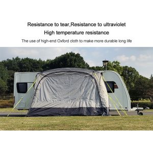 350X250X240CM Custom Inflatable Grey Waterproof PU3000MM 300D Polyester Oxford