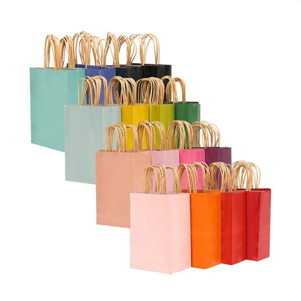 Buy Custom Print Recycled Art Paper Shopping Bag Black With Handles at wholesale prices