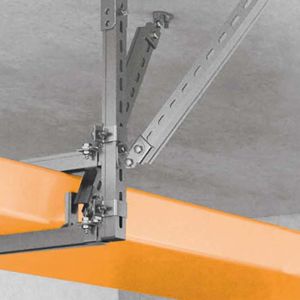 Anodized Aluminum Seismic Brace For Pipe Bolted Bracket For Seismic Protection