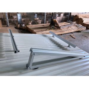 Anodized SUS304 Tripod Flat Roof Solar Mounting System
