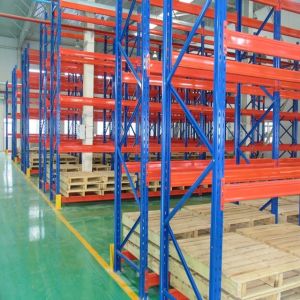 Durable Steel Heavy Duty Pallet Racks Warehouse Storage Shelving Powder Coating