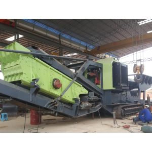 400 T/H MOBILE Slate Stone Cone Crusher Machine With 5m3 Hopper Capacity MC