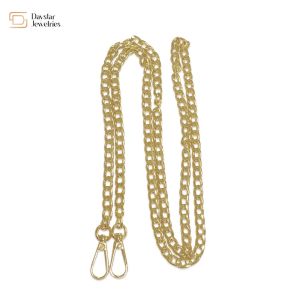Crossbody / Handbag Replacement Wallet Chain Strap With Metal Buckles