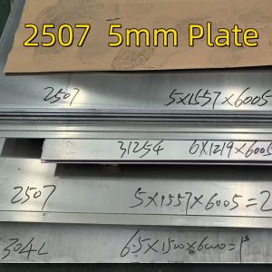 Super Duplex Steel 1.4410 S32750 2507 Stainless Steel Plate 6MM X 1219 X 2438MM