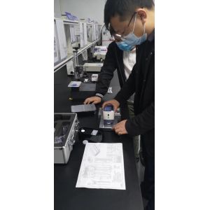 UV Colour Matching Spectrophotometer 400-700nm CIE LAB XYX Chroma Meter YS3060