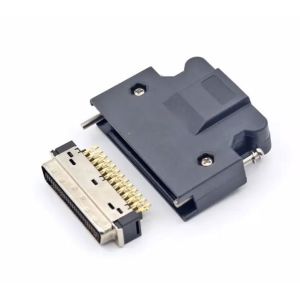 MDR Wire Mount Male Plug Connector 50pin 0.050inch 1.27mm SCSI Connector