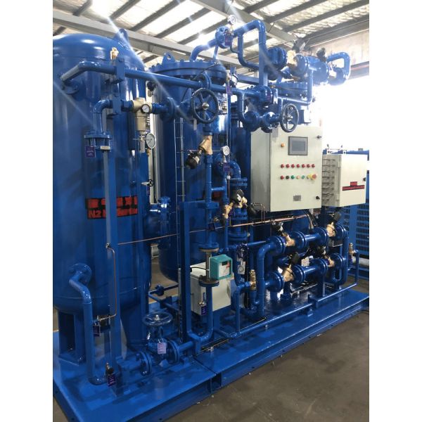 High Pressure Membrane Nitrogen Generator For Oil Tanker Ship , Chemical Tanker