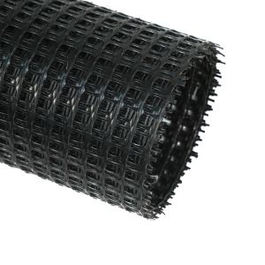 Plastic PP Biaxial Extruded Geogrid For Road Reinforcement
