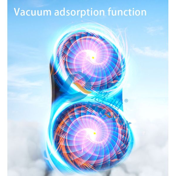 Oval 72W 4 In 1 Automatic Window Cleaner Ultrasonic Water Spray Remote Window Cleaner