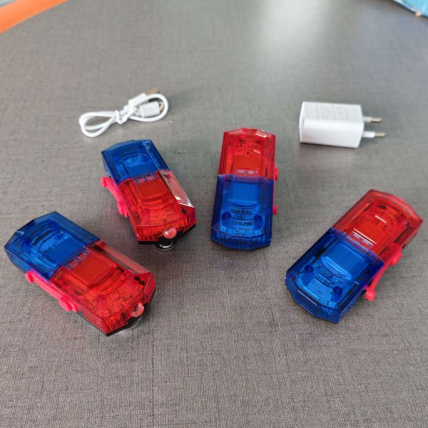 Clip Type Rechargeable LED Shoulder Light with 12pcs LED 3.7V 500mA Battery and ≥10h Working Time