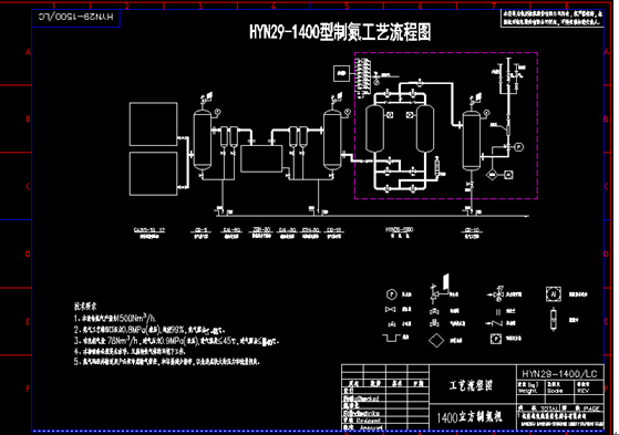 CE Low Pressure Cryogenic Nitrogen Generation Equipment Medical Gas