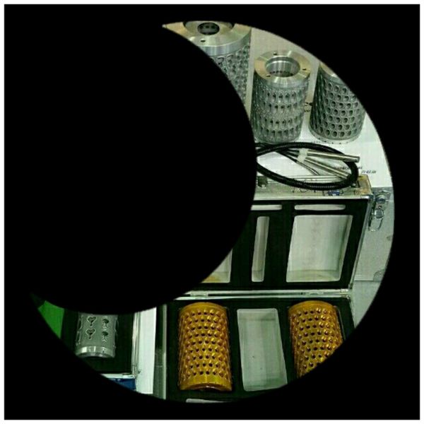 Various Shape and Size Round Paintball Die Roll / Capsule Mold with surface