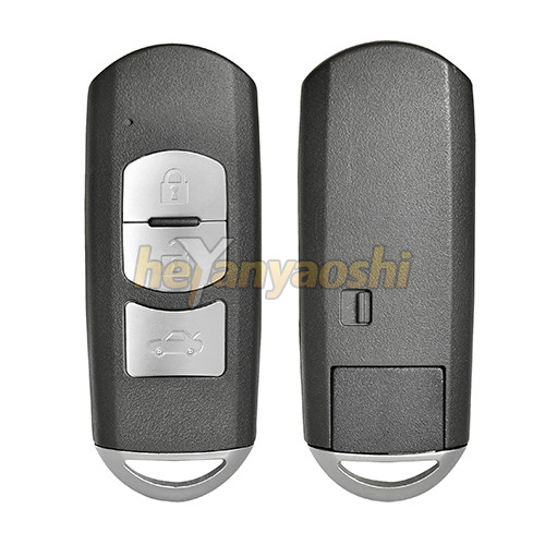 Buy Mazda 3 Buttons Smart Key Shell with Emergency Key Insert at wholesale prices