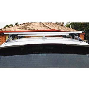 Aluminum Universal Car Roof Rack Cross Bars Metal Black