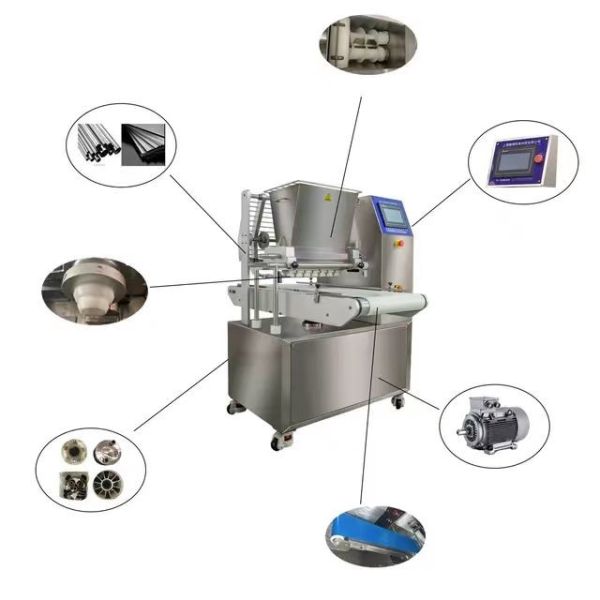 Buy Industrial Automatic Cookie Forming Machine Capacity 100KG/H at wholesale prices