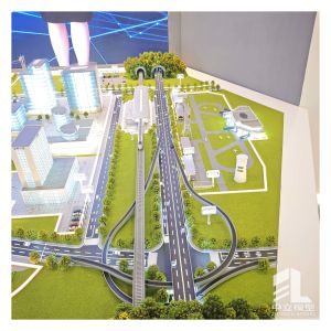 Smart Industrial Architectural Scale Model Eco Friendly City Architecture Model