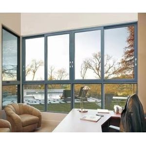 China Affordable Aluminum Sliding Window with Customisable Glass and Fluorocarbon Spray on sale