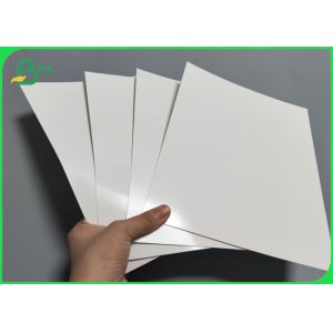 350gsm White PE Coating Card Board Tear Resistant Virgin Pulp