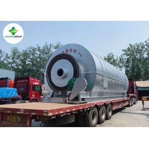 Small 2 Ton Batch Waste Plastic Recycling Plant To Diesel