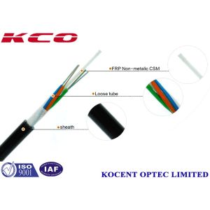 GYFTY Non Metallic Direct Burial Optical Fiber Outdoor Cable G657A1