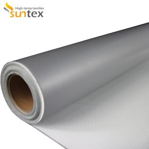 Thermal Insulation Silicone Coated Fiber Glass Fabrics Cloth