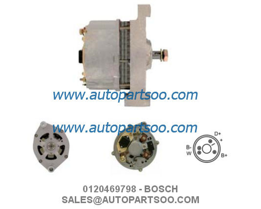 Buy 0120469798 0120489060 - BOSCH Alternator 24V 55A Alternador at wholesale prices