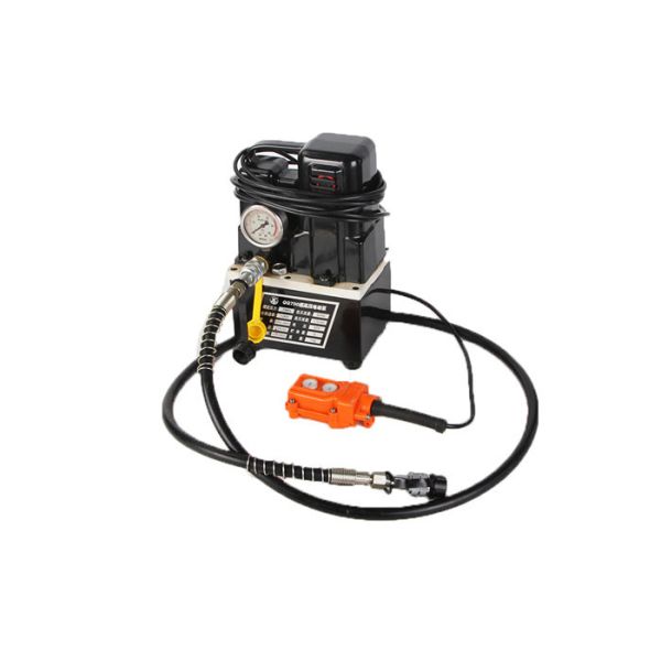 Buy 700 Bar 220V Electric Hydraulic Pump Station Model QQ-700 For Supply Power Cable Lug Crimping at wholesale prices