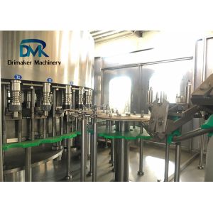 10000 Bottles Per Hour Water Bottling Machine With 8 Heads Capping