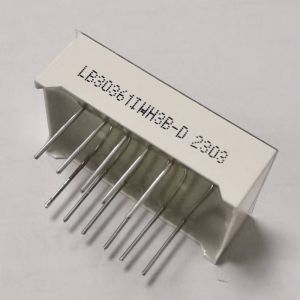 0.4 Inch Super Bright Red 7 Segment LED Display Triple Digit Common Anode