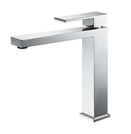 Buy Single handle   Wash basin Faucet tall body chrome bathroom faucet at wholesale prices