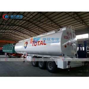 Total Standard 3 Axle 42CBM Oil Truck Trailer