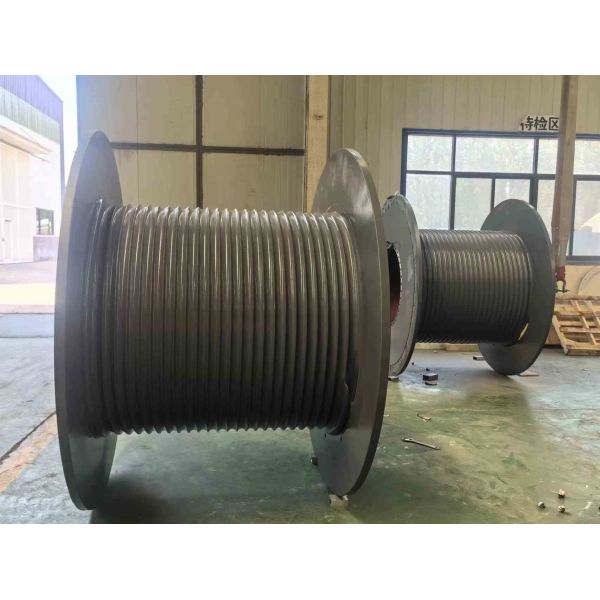 Buy Carbon Steel 8mm Diameter LBS Grooved Drum With Lightening Holes at wholesale prices