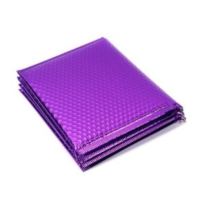 ODM Reusable Shipping Packaging Aluminized Film Metallic Bubble Mailer