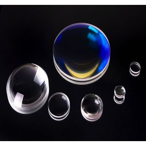 Telescope Quartz Optical Glass Lens , BK7 Achromatic Objective Lens