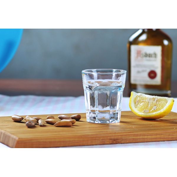 Bulk 45ml 1.5oz Custom Vodka Shot Glasses For Russia Gibraltar Shot Glass 1.5 Oz