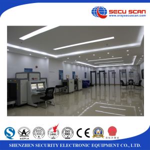 Metal Detector Gates with audio and visual alarm for foreign objects