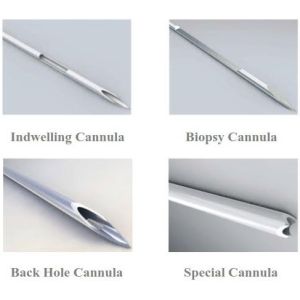 Anesthesia Cannula Needle Biopsy Cannula Back Hole Cannula Biopsy Cannula