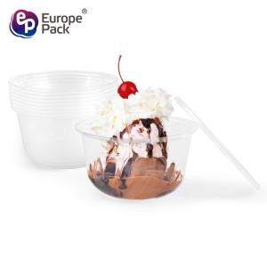 Wholesale disposable PP plastic soup bowl microwave noodle soup bowl