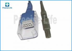 Quality  DB 9 pin spo2 sensor SpO2 adapter cable Mindray 0010-20-42594 for sale