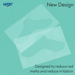 Removable Resin Nose Self Adhesive Pad Gel ISO 9001 For CPAP Mask