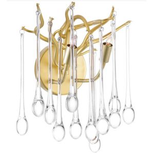 W8053 Gold Crystal Modern Wall Lamp Interior Decoration