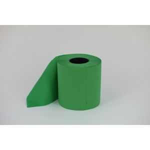 Quality Solid green toilet tissue roll for sale