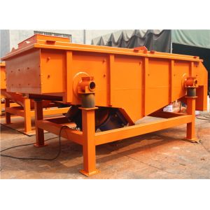 Carbon Steel Amplitude 8mm Linear Vibrating Screen For Sand