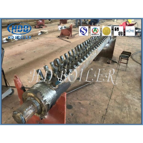 Natural Circulation Manifold Header Industrial Steam Boiler Parts SGS Passed