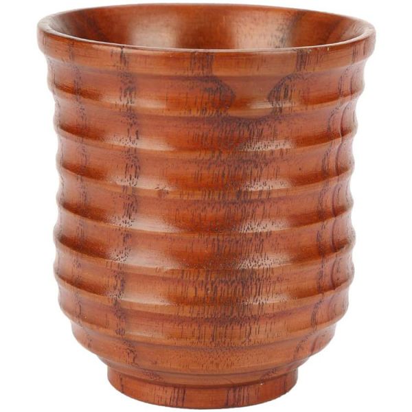 Buy 2021 Japanese Style Wood Cups Vintage Holders Coffee Mugs Drinking Tea Enjoy Life at wholesale prices