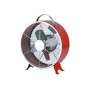 Retro Metal Electric Table Fan With Full Copper Motor 90 Degree Oscillation 2