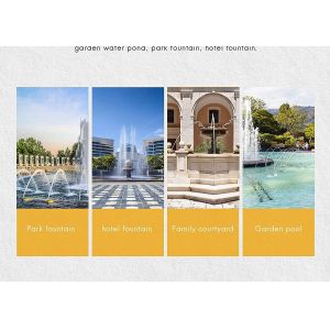 70Kpa 20mm Water Outlet Dancing Fountain Nozzles For Park