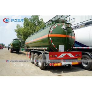 36cbm Q345 Mild Steel Liquid Ammonia Tanker Semi Trailer