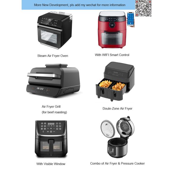 Electric 4L 6L 8L Digital Toaster Oven French Fries Freidora De Aire