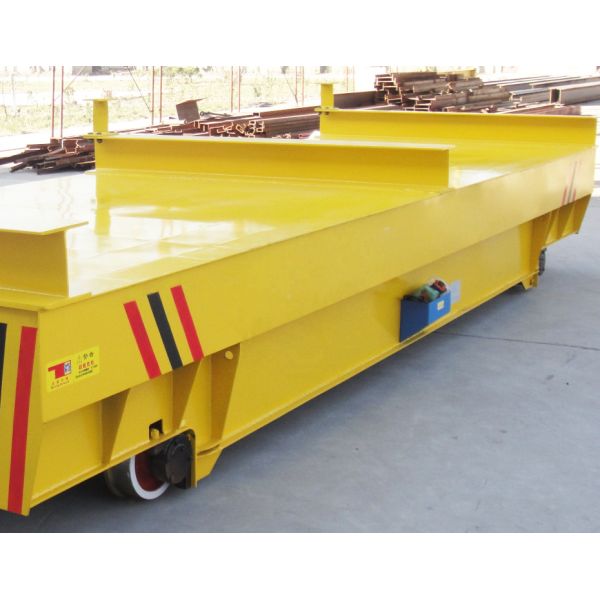 Smelter Motorised Trolleys Carts 100 Ton Stable Start Small Impact Long Service